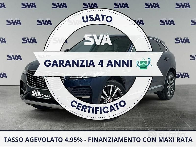Portofino blue Usata 2021 Jaguar F-Pace S SUV | 30.900 € (Buon prezzo) - Immagine 1/4
