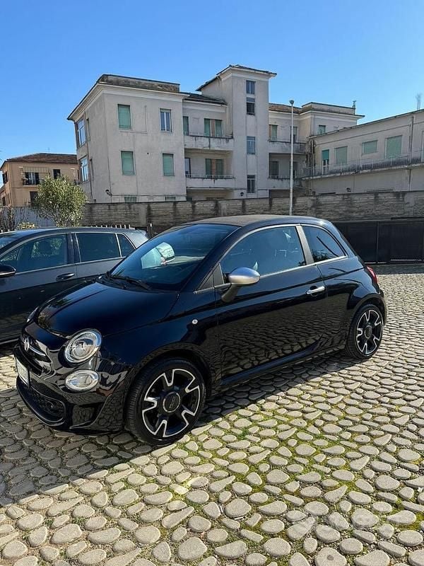 Usata Fiat 500 Sport 2018 Nero Cabrio