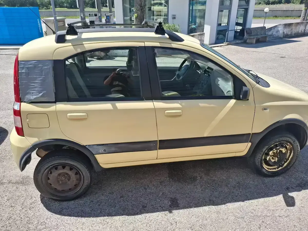 Usata Fiat Panda 4x4 60 CV (44 kW) 2005 Giallo Utilitaria