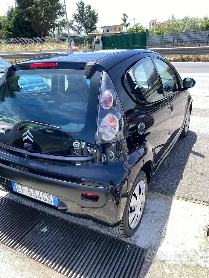Usata Citroën C1 68 CV (50 kW) 2010 Nero Utilitaria