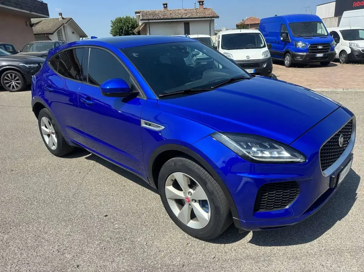 Usata Jaguar E-Pace 241 CV (177 kW) 2018 Blu/azzurro SUV