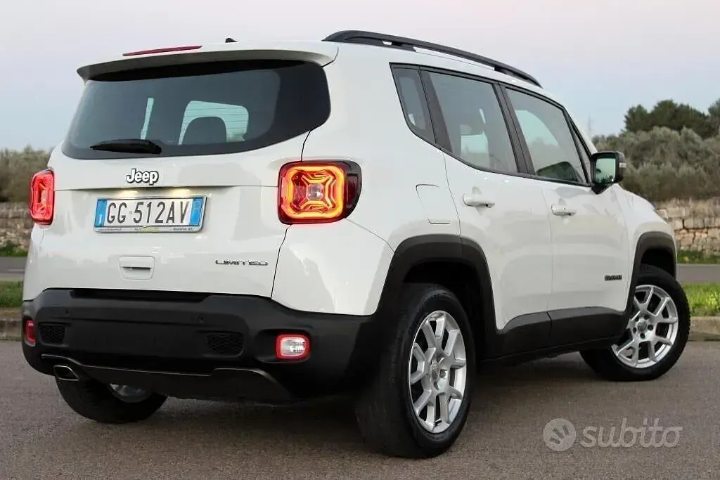 Usata Jeep Renegade Limited 131 CV (96 kW) 2021 Bianco SUV