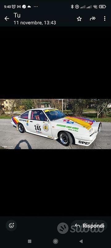 Usata Opel Manta 200 CV (147 kW) 1980 Bianco Coupé