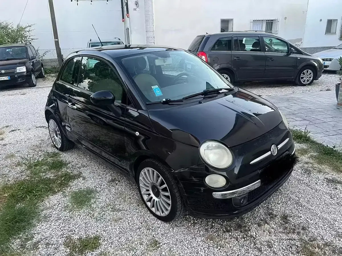 Usata Fiat 500 69 CV (50 kW) 2010 Nero Berlina