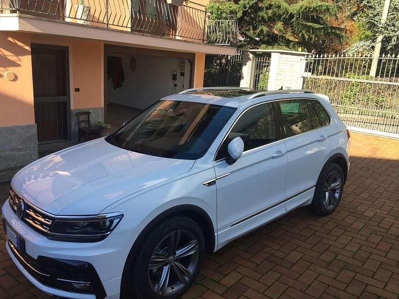 Usata VW Tiguan Advance 150 CV (110 kW) 2018 Bianco SUV