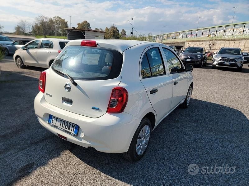 Usata Nissan Micra 80 CV (58 kW) 2014 Bianco Utilitaria