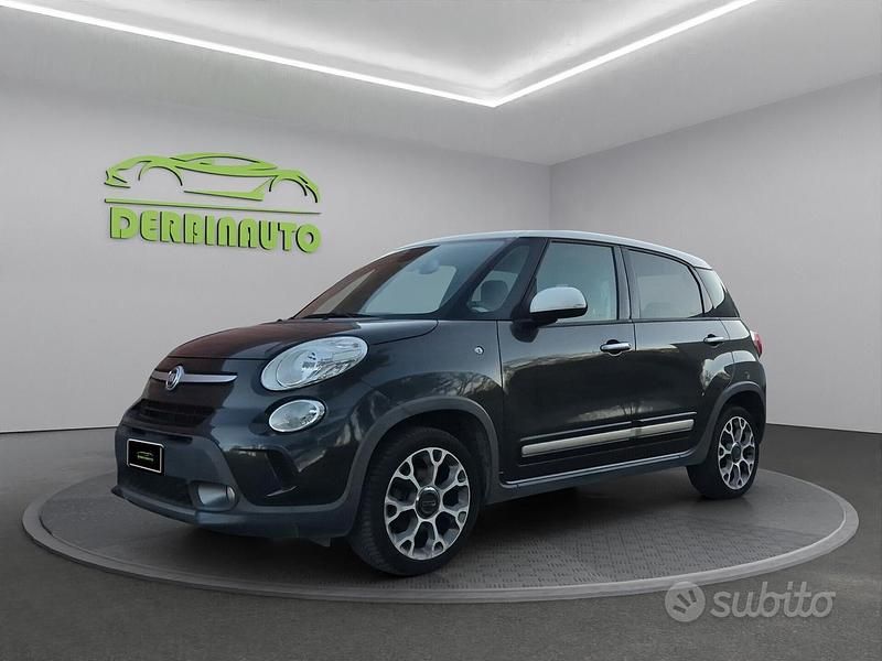 Usata Fiat 500L Trekking 85 CV (62 kW) 2015 Grigio Monovolume