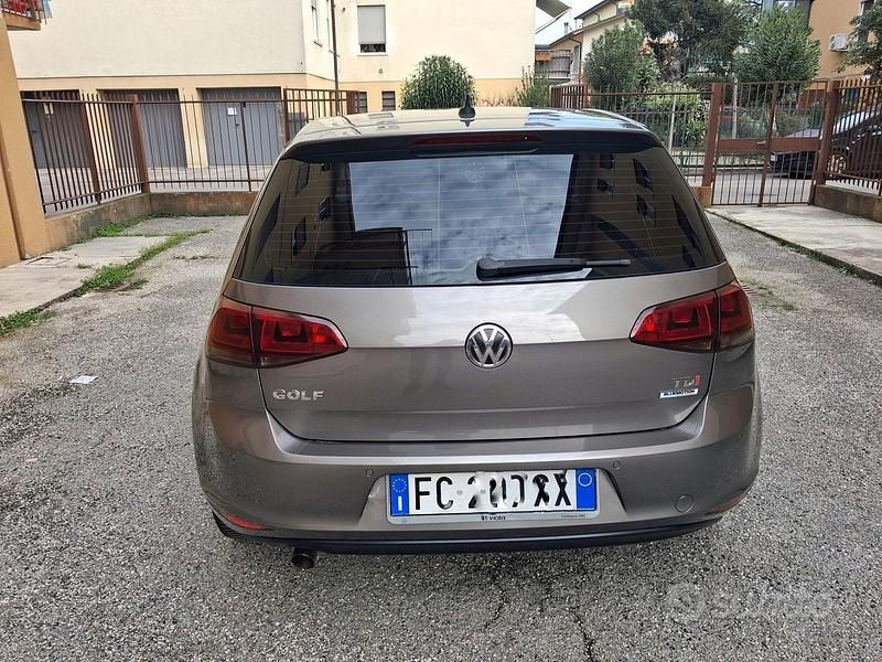 Usata VW Golf VII 110 CV (80 kW) 2016 Grigio Berlina