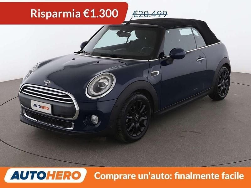 Usata Mini One Cabriolet 102 CV (75 kW) 2019 Blu Cabrio