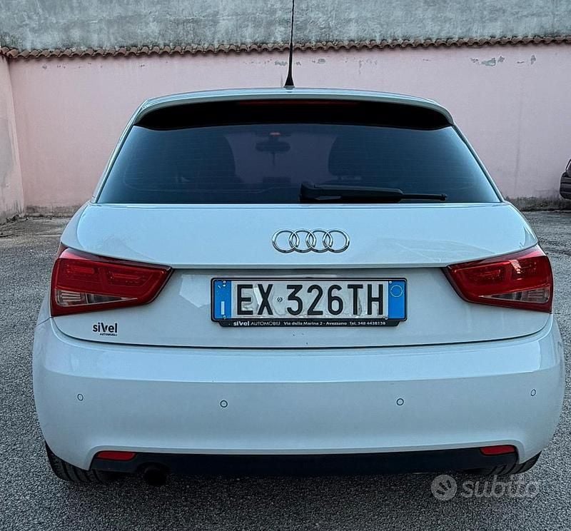 Usata Audi A1 Sportback Ambition 105 CV (77 kW) 2014 Bianco Utilitaria