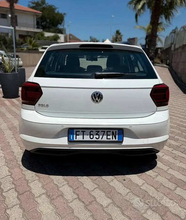 Usata VW Polo Comfortline 95 CV (69 kW) 2018 Bianco Utilitaria