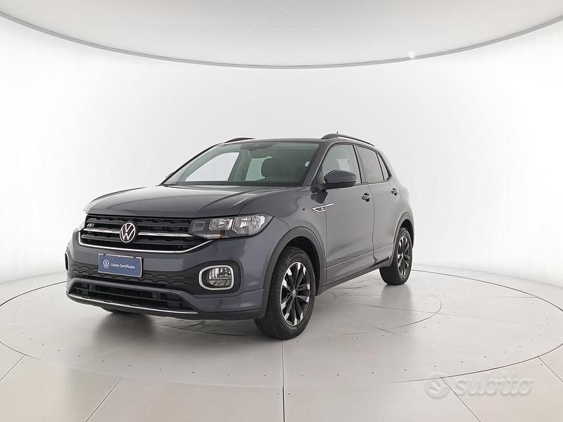 Smoky grey metallizzato Usata 2023 VW T-Cross Sportline SUV | 18.000 € (Buon prezzo) - Immagine 1/4