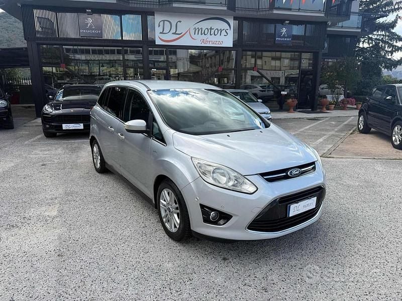 Usata Ford C-MAX Titanium 115 CV (84 kW) 2017 Grigio Monovolume