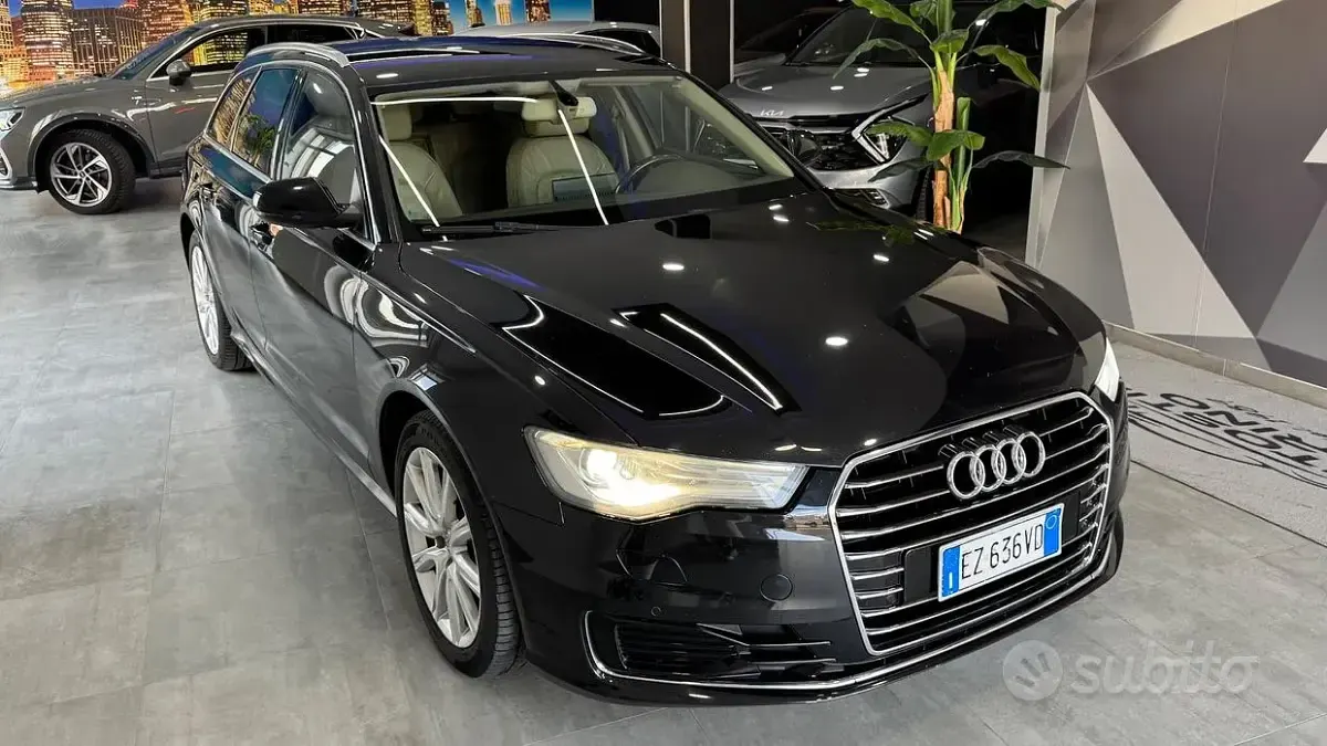 Usata Audi A6 190 CV (139 kW) 2015 Nero Berlina