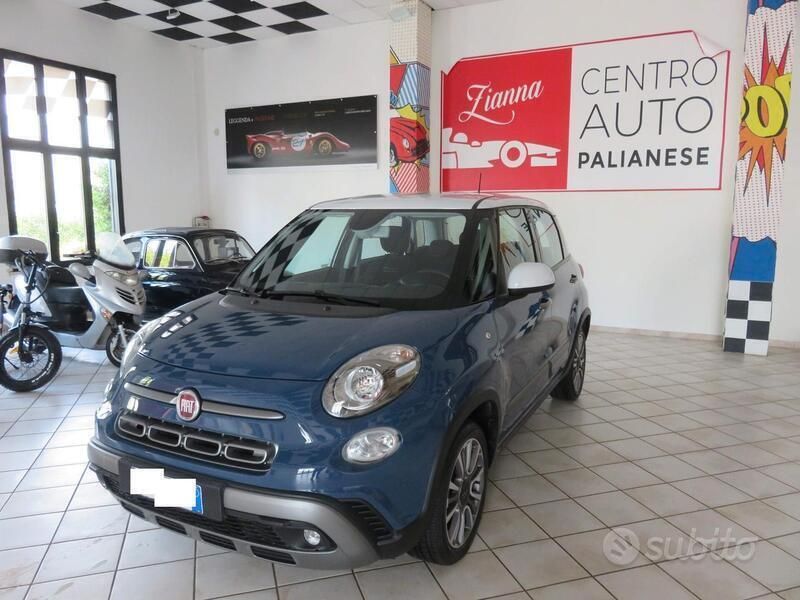 Usata Fiat 500L Trekking 95 CV (69 kW) 2017 Blu Monovolume