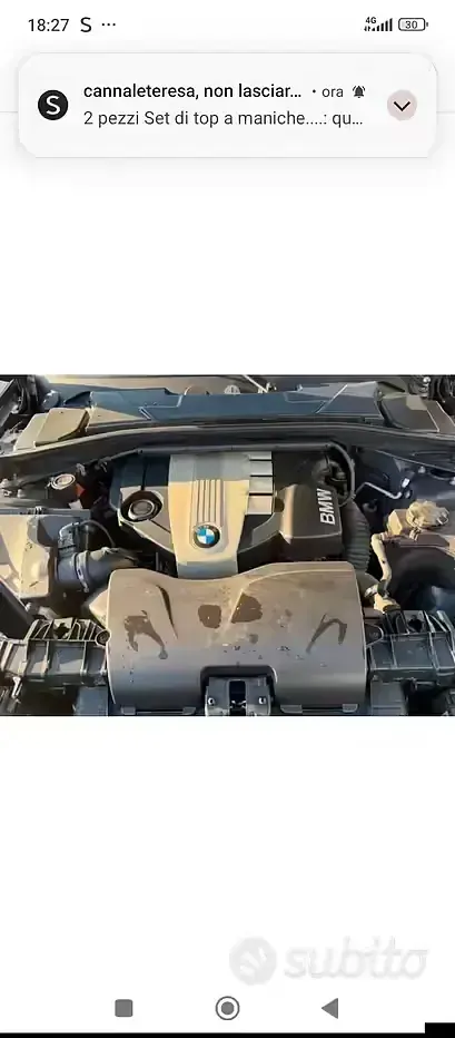 Usata BMW 118 2007 Nero Utilitaria