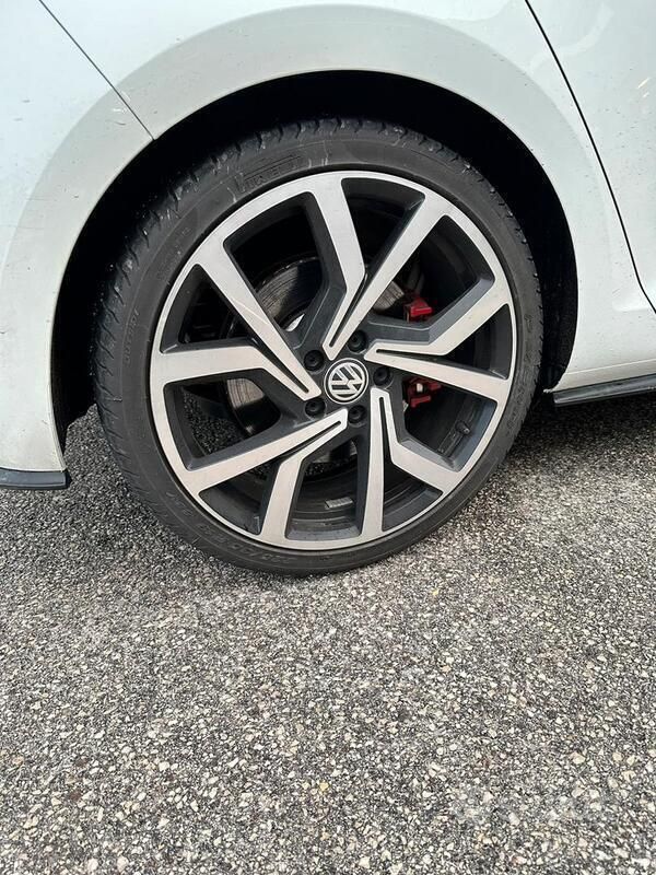 Usata VW Golf VII GTI 245 CV (180 kW) 2019 Bianco Berlina