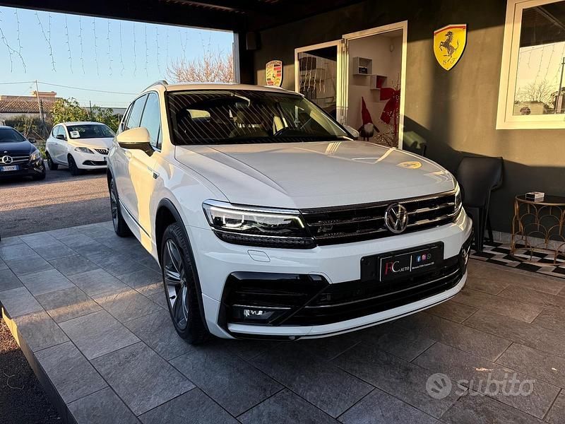 Bianco Usata 2020 VW Tiguan Allspace Advance SUV | 25.890 € (Buon prezzo) - Immagine 1/4
