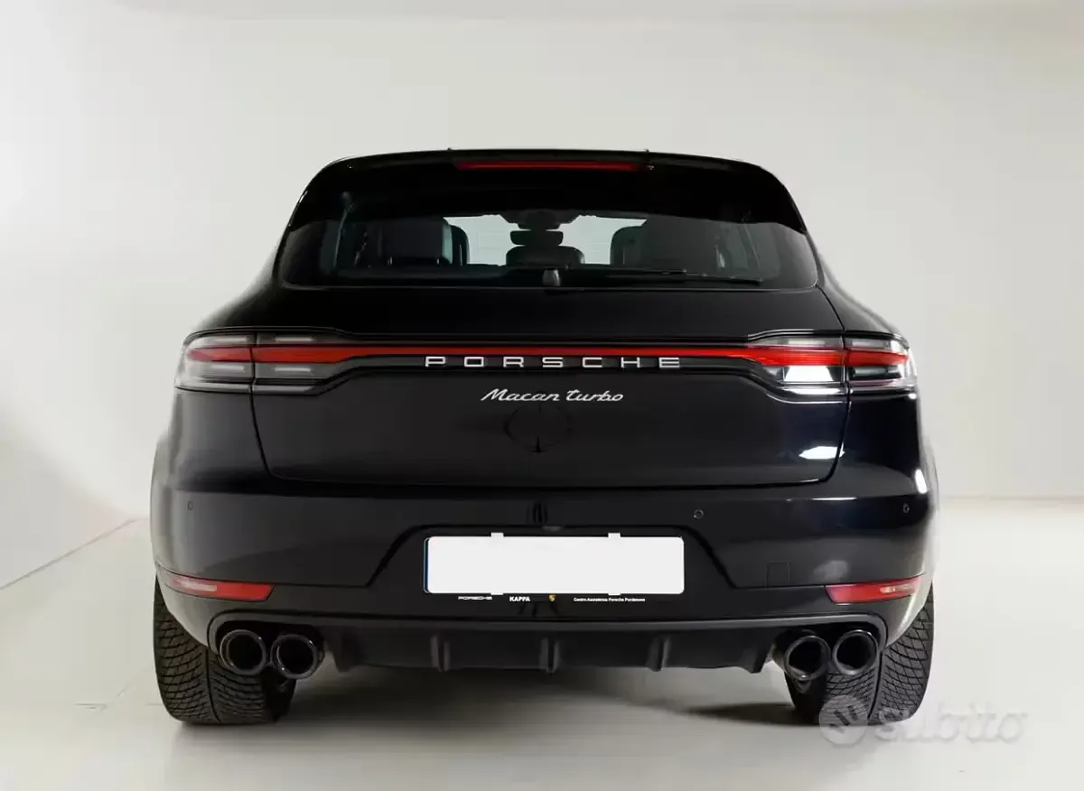 Usata Porsche Macan Turbo 441 CV (324 kW) 2020 Nero SUV