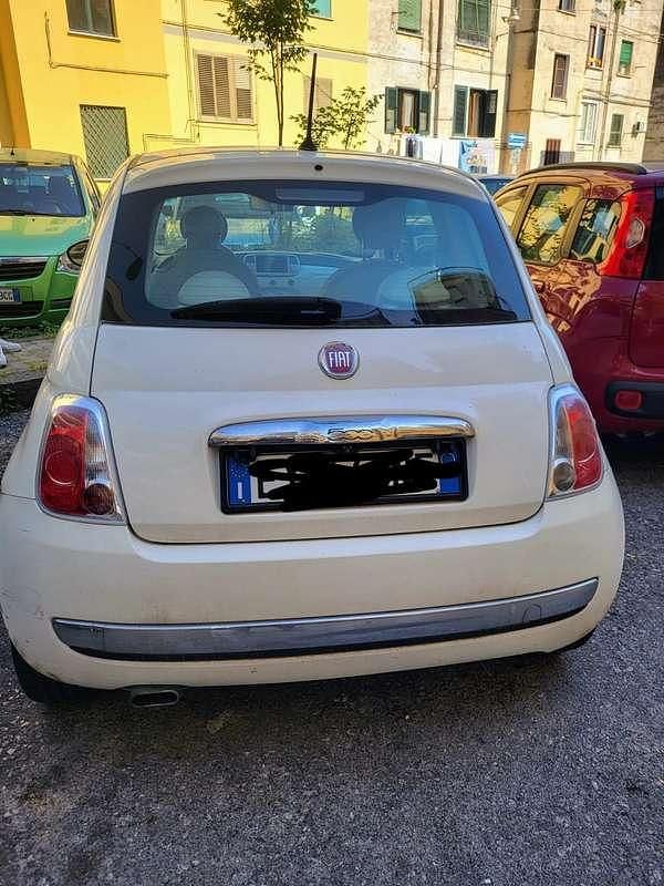 Usata Fiat 500 Lounge 69 CV (50 kW) 2014 Bianco Utilitaria