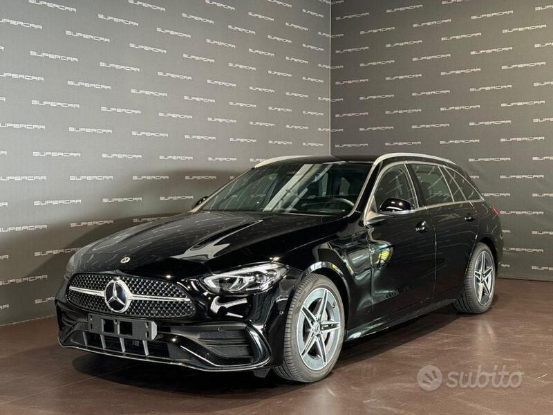 Nero Usata 2024 Mercedes C220 AMG line Station wagon | 42.900 € (Ottimo prezzo) - Immagine 1/4