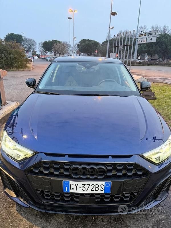 Usata Audi A1 Sportback S-Line 116 CV (85 kW) 2024 Blu/azzurro Utilitaria