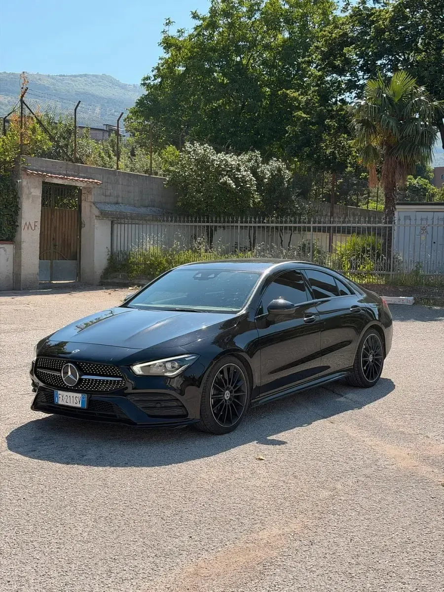 Usata Mercedes CLA200 AMG 150 CV (110 kW) 2019 Nero Coupé