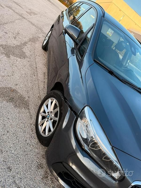 Usata BMW 216 Gran Tourer Advantage 116 CV (85 kW) 2017 Grigio Monovolume