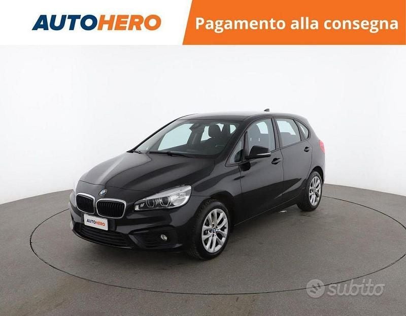 Usata BMW 218 Advantage 136 CV (100 kW) 2017 Nero Monovolume