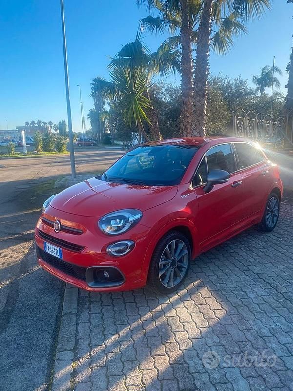 Usata Fiat 500X Sport 120 CV (88 kW) 2019 Rosso SUV