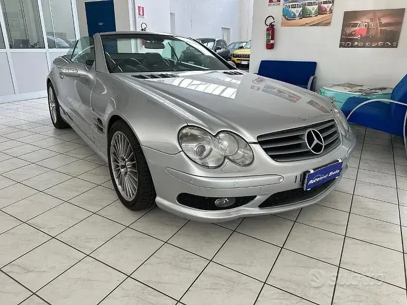 Occasion Mercedes SL55 AMG AMG 476 ch (350 kW) 2002 Argent Cabriolet