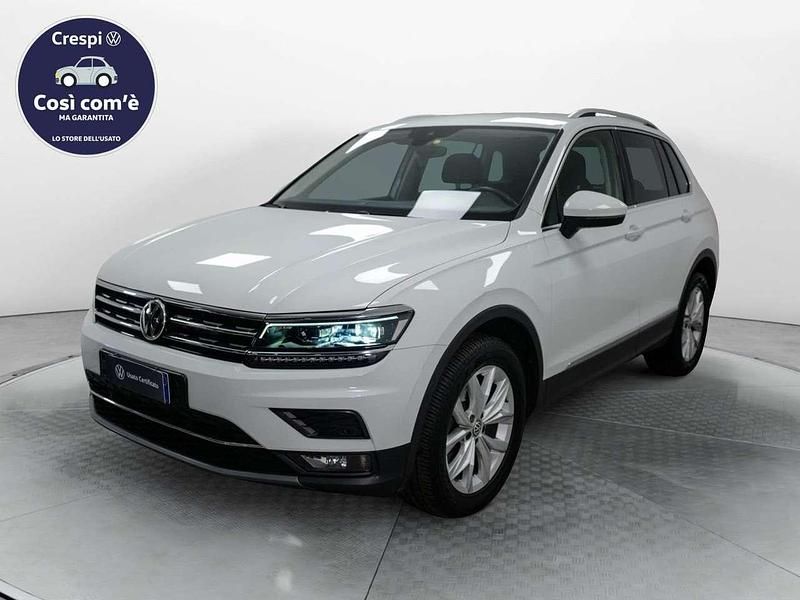 Usata VW Tiguan Advance 150 CV (110 kW) 2019 Bianco SUV