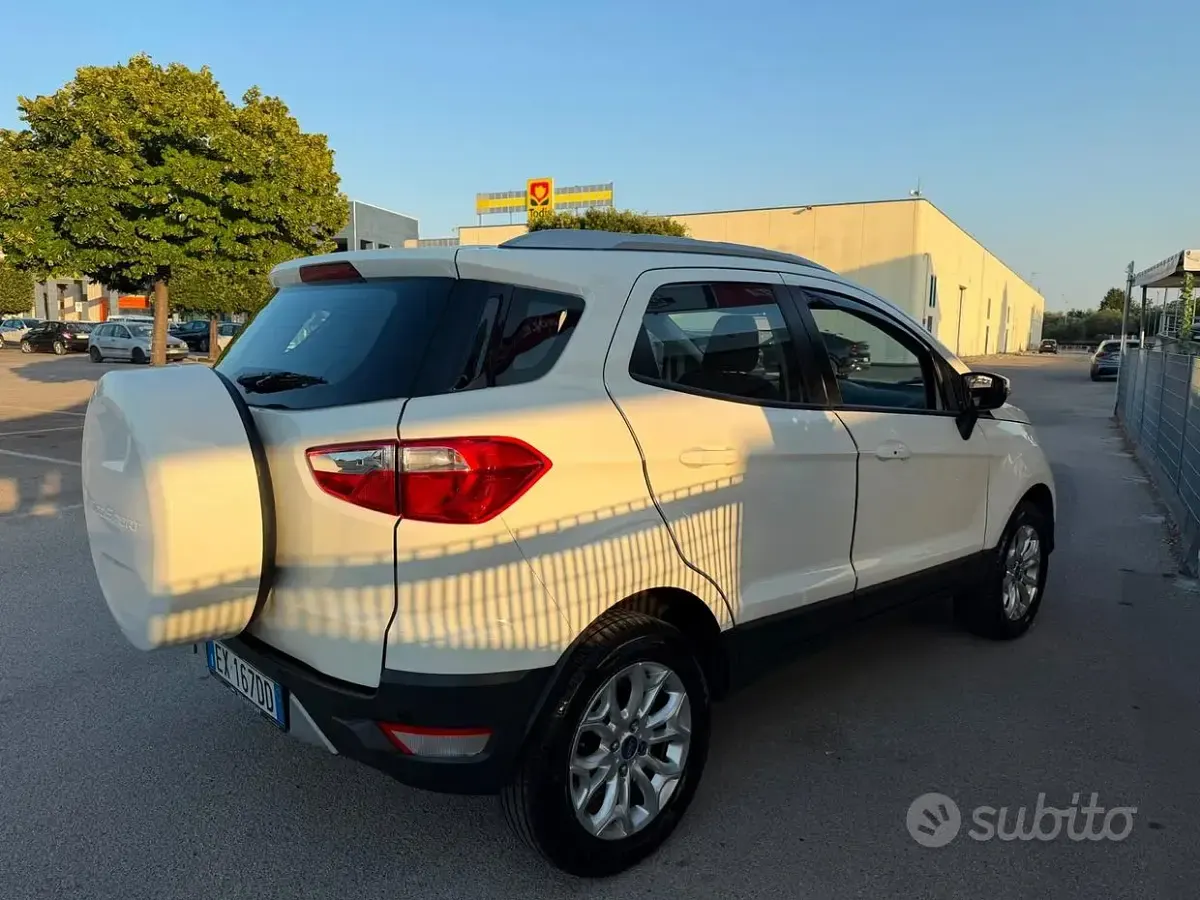 Usata Ford Ecosport 90 CV (66 kW) 2014 Bianco SUV