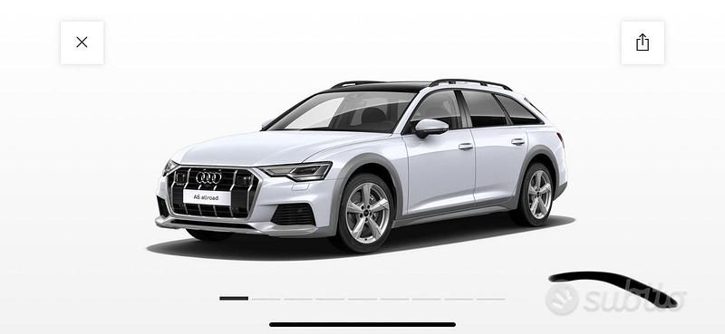 Usata Audi A6 Allroad Premium 2021 Bianco Station wagon