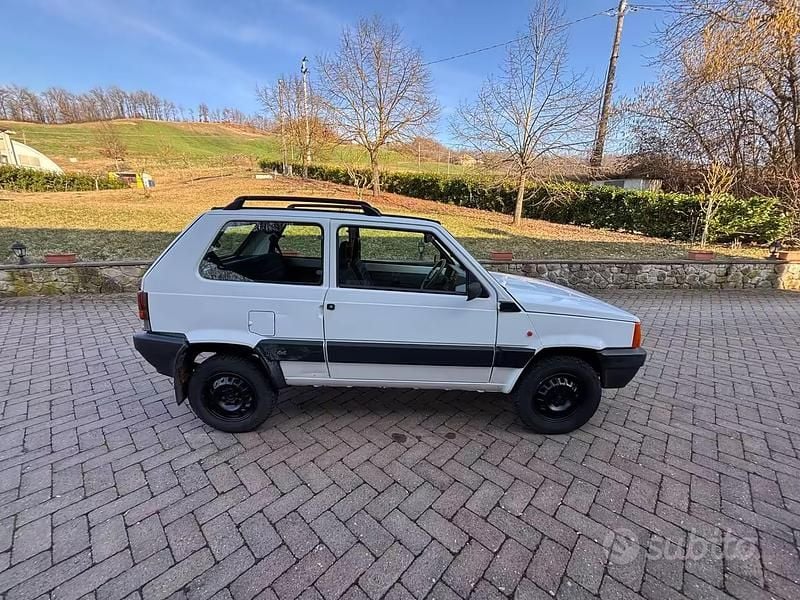 Usata Fiat Panda 4x4 Trekking 54 CV (39 kW) 2003 Bianco Utilitaria