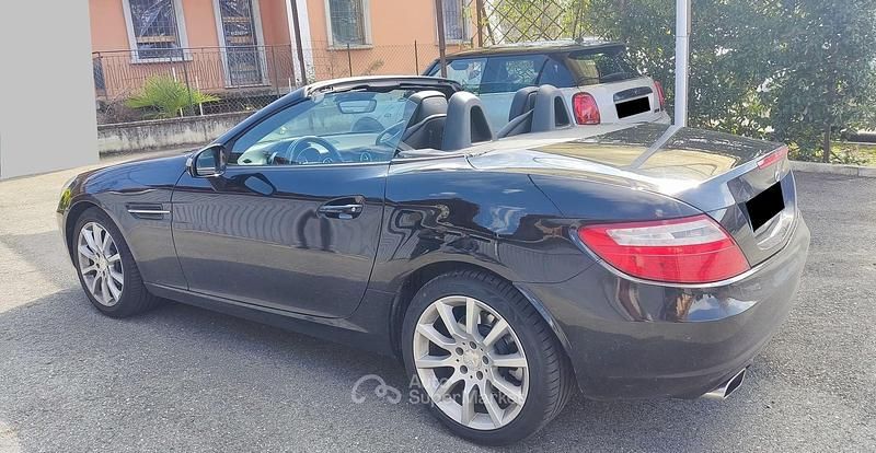 Usata Mercedes SLK200 184 CV (135 kW) 2012 Nero Cabrio