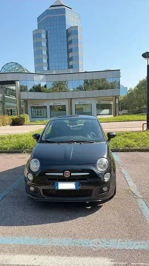 Usata Fiat 500S S 85 CV (62 kW) 2015 Nero Utilitaria