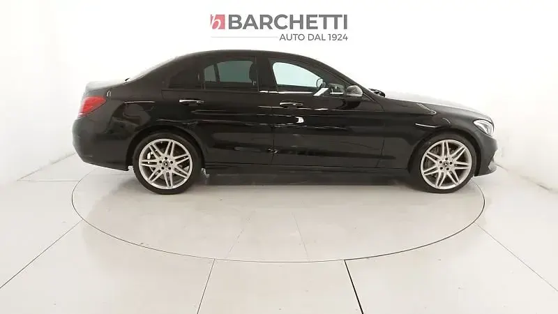 Usata Mercedes C250 Premium 204 CV (150 kW) 2017 Nero Utilitaria