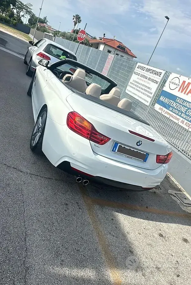 Usata BMW 420 M Sport 190 CV (139 kW) 2016 Bianco Cabrio