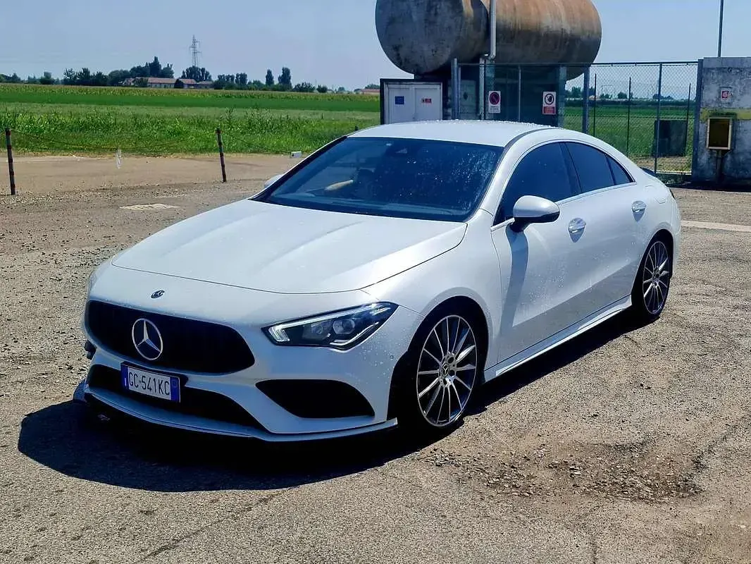 Usata Mercedes CLA220 Premium 190 CV (139 kW) 2020 Bianco Coupé