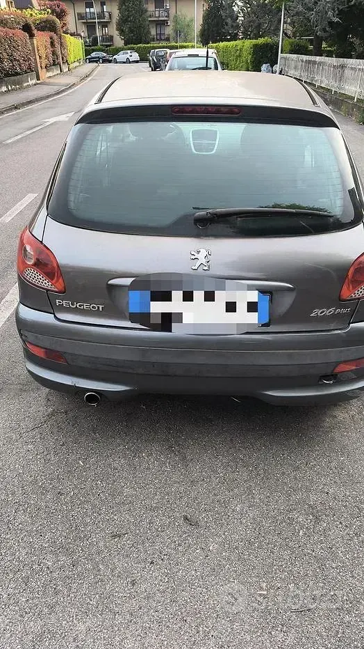Usata Peugeot 206 60 CV (44 kW) 2009 Grigio Berlina