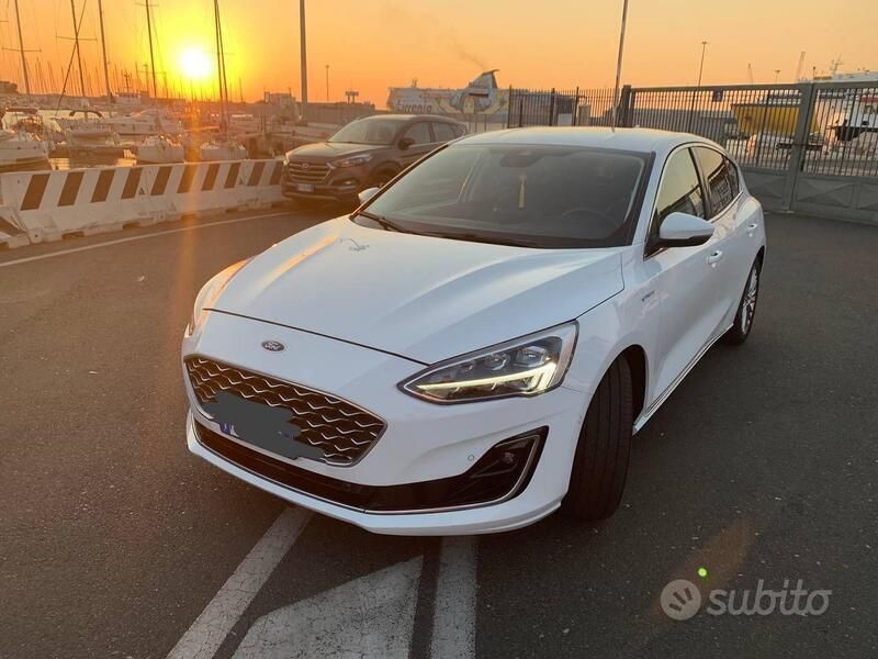 Usata Ford Focus 120 CV (88 kW) 2019 Bianco Berlina