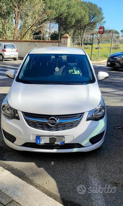 Usata Opel Karl 2019 Bianco Utilitaria