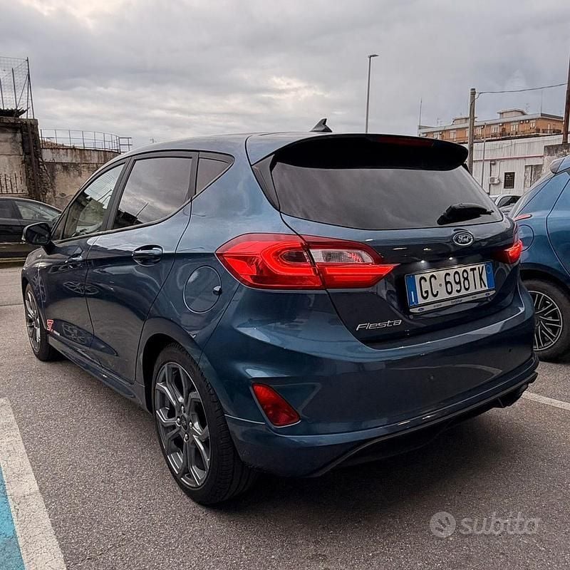 Usata Ford Fiesta ST-Line 95 CV (69 kW) 2020 Blu Utilitaria