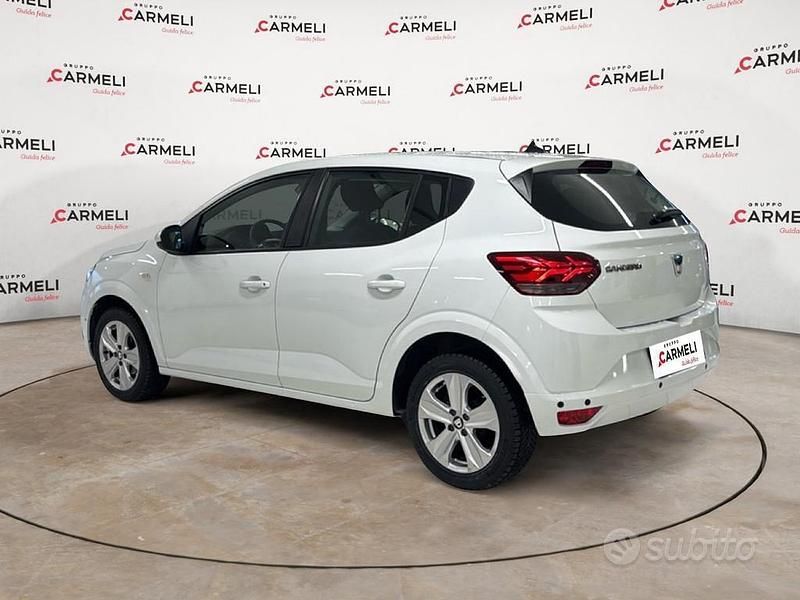 Usata Dacia Sandero Expression 91 CV (66 kW) 2022 Bianco Berlina