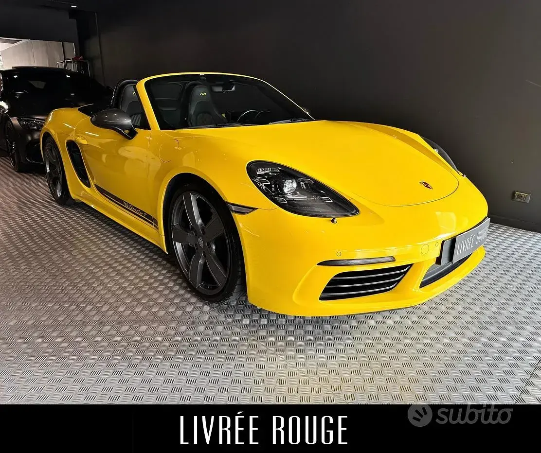 Usata Porsche 718 299 CV (219 kW) 2019 Giallo Cabrio
