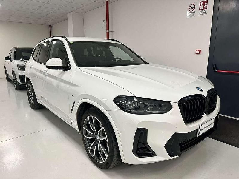 Bianco Usata 2022 BMW X3 M Sport SUV | 35.900 € (Buon prezzo) - Immagine 1/3