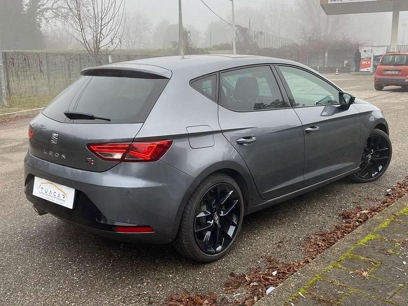 Usata Seat Leon FR 184 CV (135 kW) 2014 Grigio Berlina