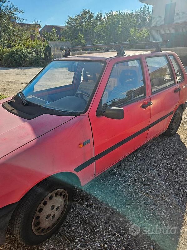 Usata Fiat Uno 45 CV (33 kW) 1992 Rosso Utilitaria