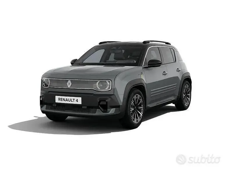 Nouvelle Renault 4 E-Tech Iconic 11 kW (15 ch) 2026 Gris SUV